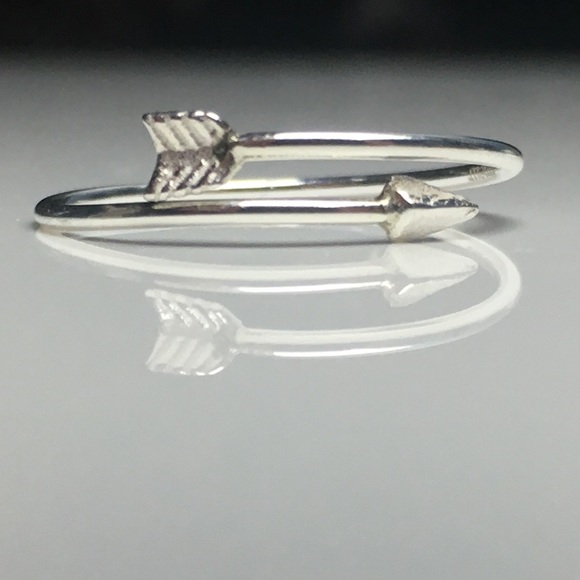 [#A123] 925 Silver Arrow Ring - Picture 4 of 7